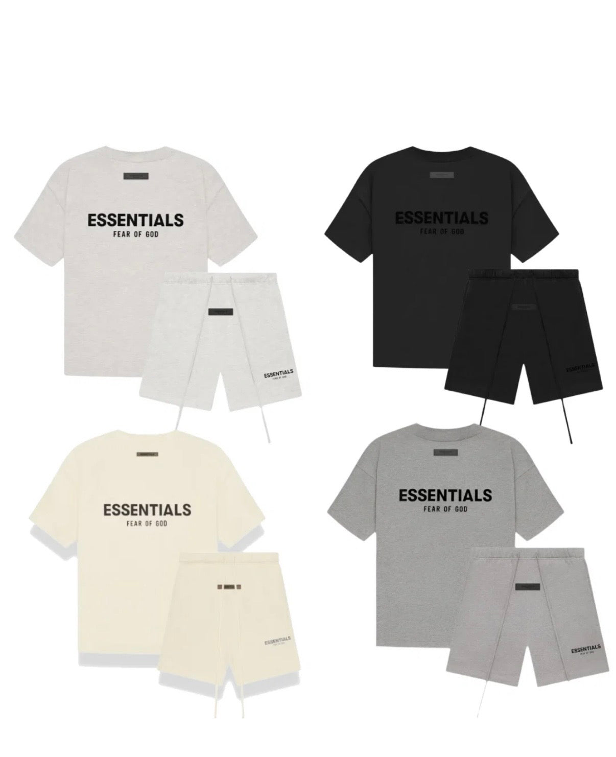 Essentials Fear of God - סט חולצה ומכנס קצר