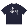 חולצת טי אוברסייז stussy — תצוגה קדמית