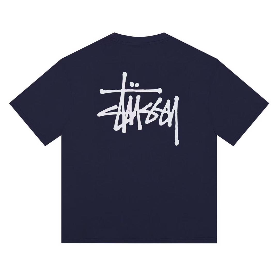 חולצת טי אוברסייז stussy — תצוגה קדמית
